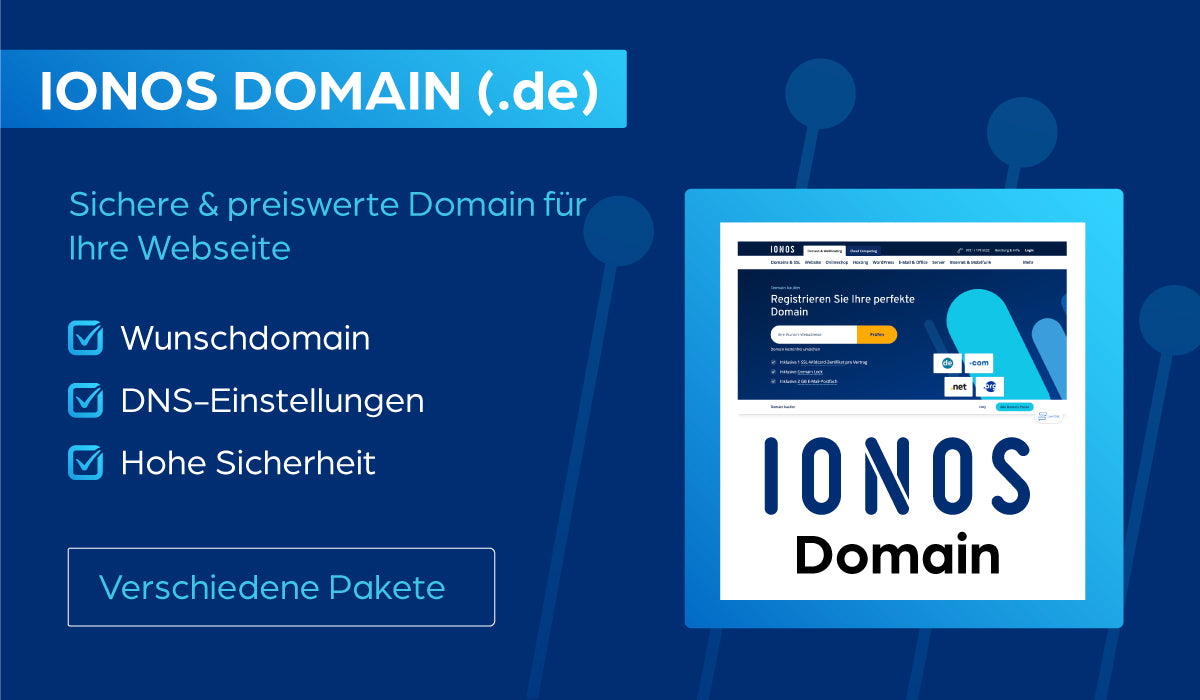 IONOS Domain (.de)