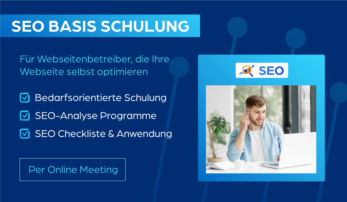 SEO Basis Schulung